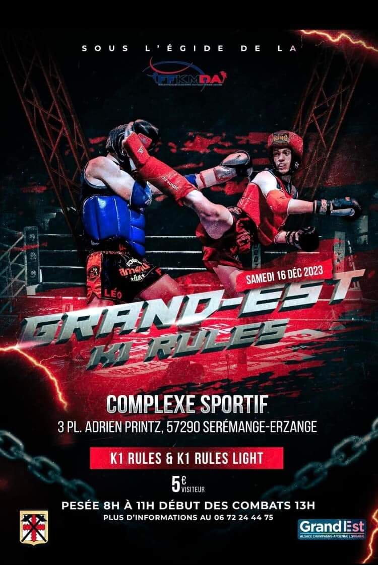 Championnat ligue K1 2023 à Séremange (57)