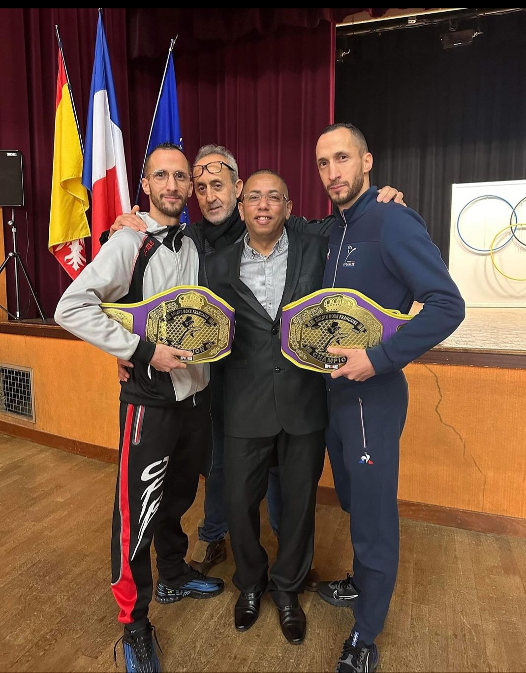 Mise à l'honneur johan et la section 07 janvier 2024