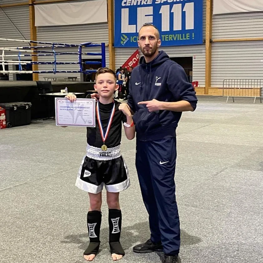 Champion de ligue grand EST  Kick Light 2024
