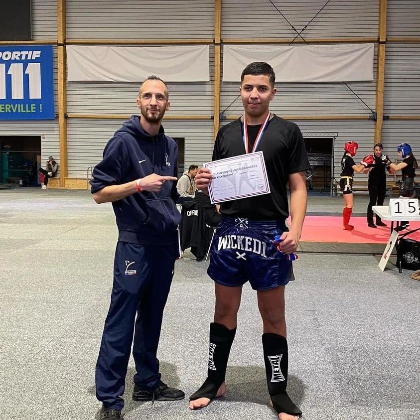 Champion de ligue grand EST  Kick Light 2024
