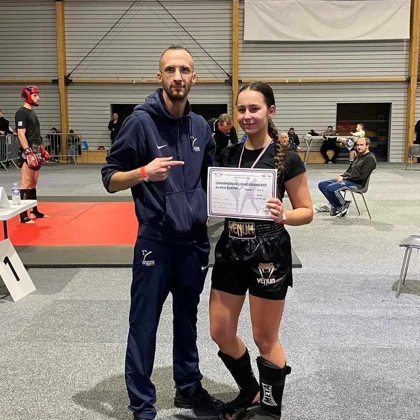 Champion de ligue grand EST  Kick Light 2024