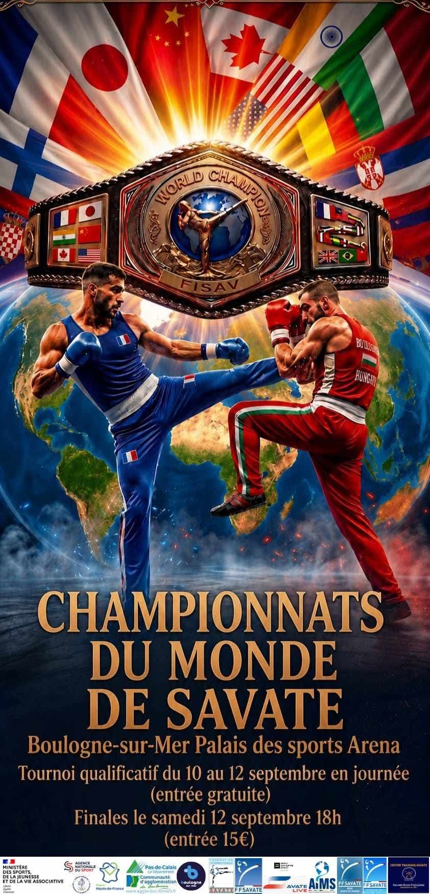 Championnat du Monde Assaut 2026 - Boulogne sur Mer