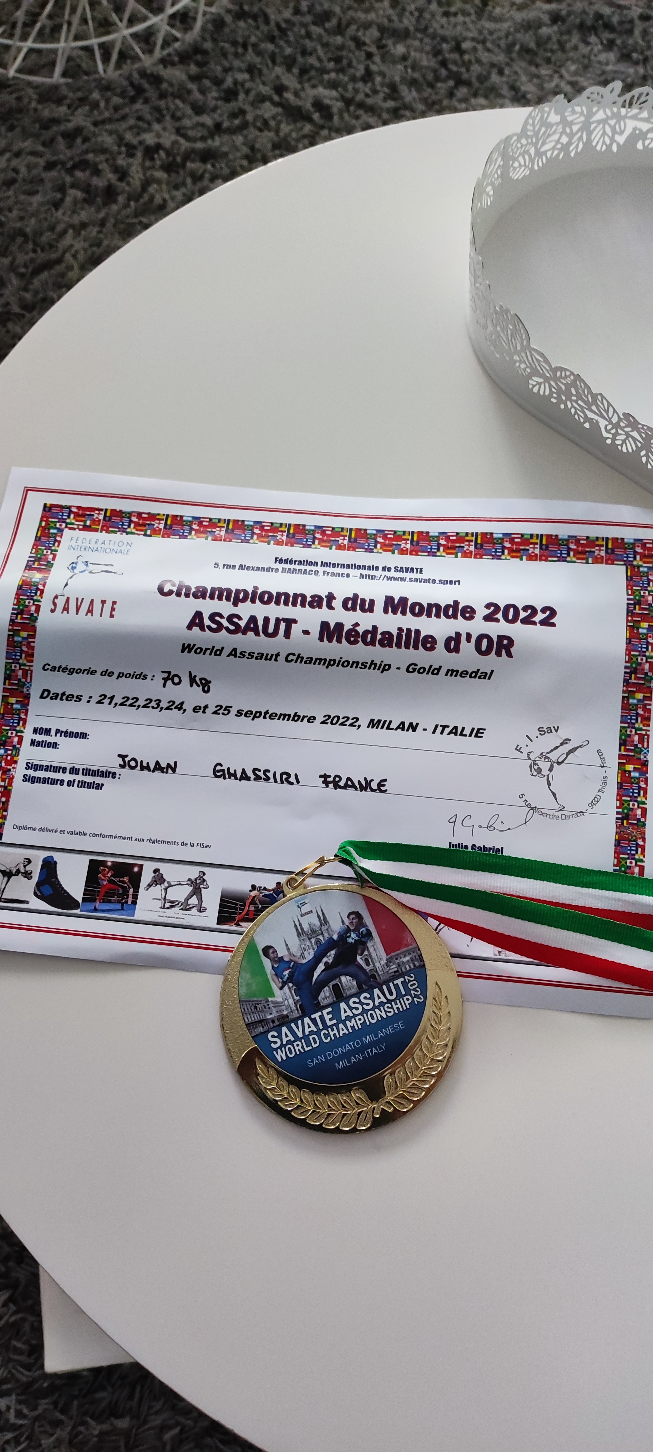 Champion du Monde 2022