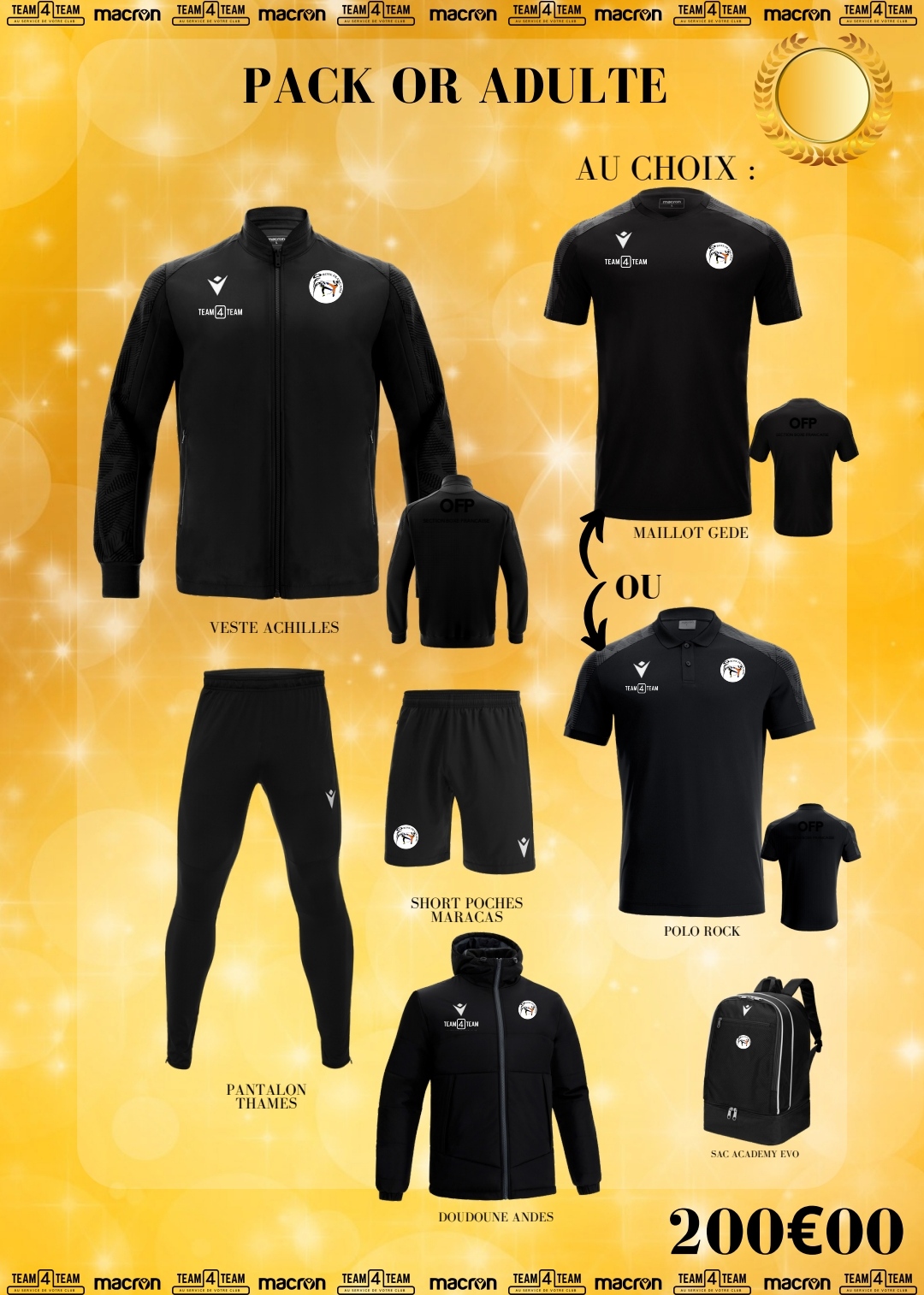 Nouveaux survetements saison 2022-2023